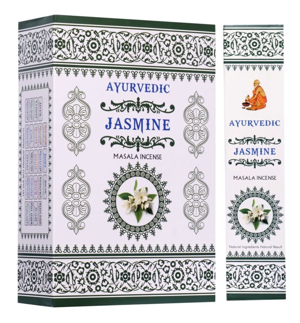 Ayurvedic Jasmine Masala Incense Sticks