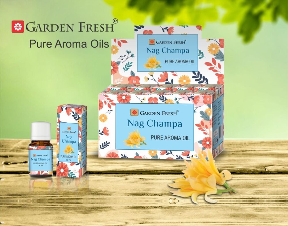 Garden Fresh Nag Champa Pure Aroma Oil 10ml