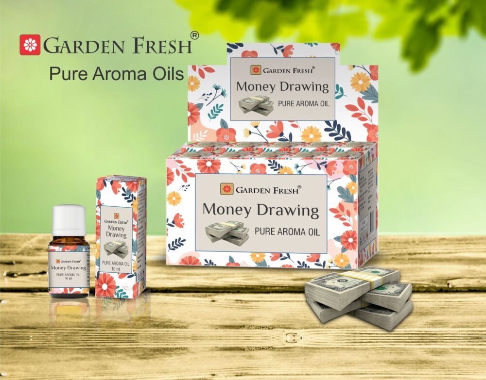 Garden Fresh Money Drawing Pure Aroma Oil 10ml