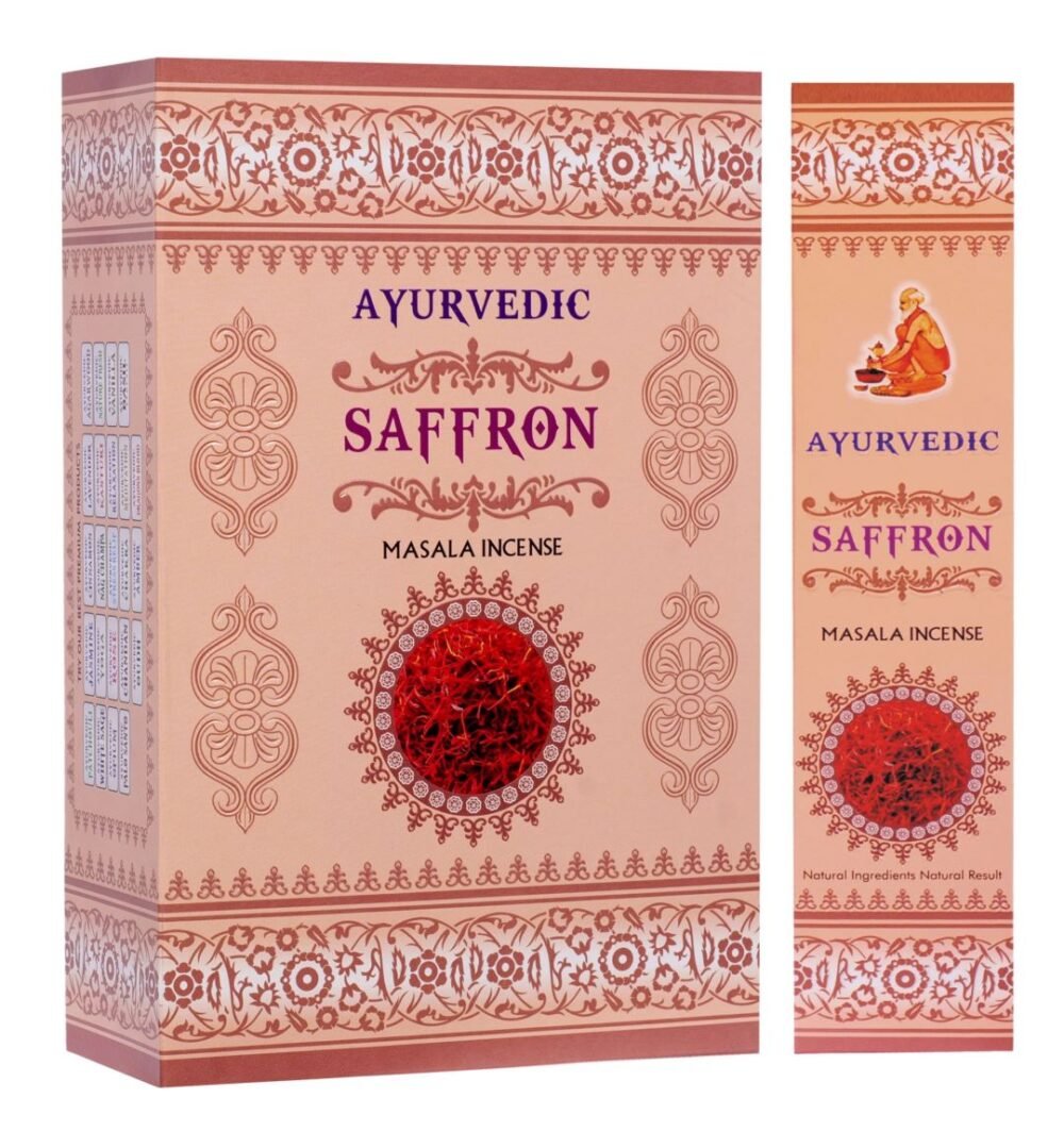 Ayurvedic Saffron Masala Incense Sticks