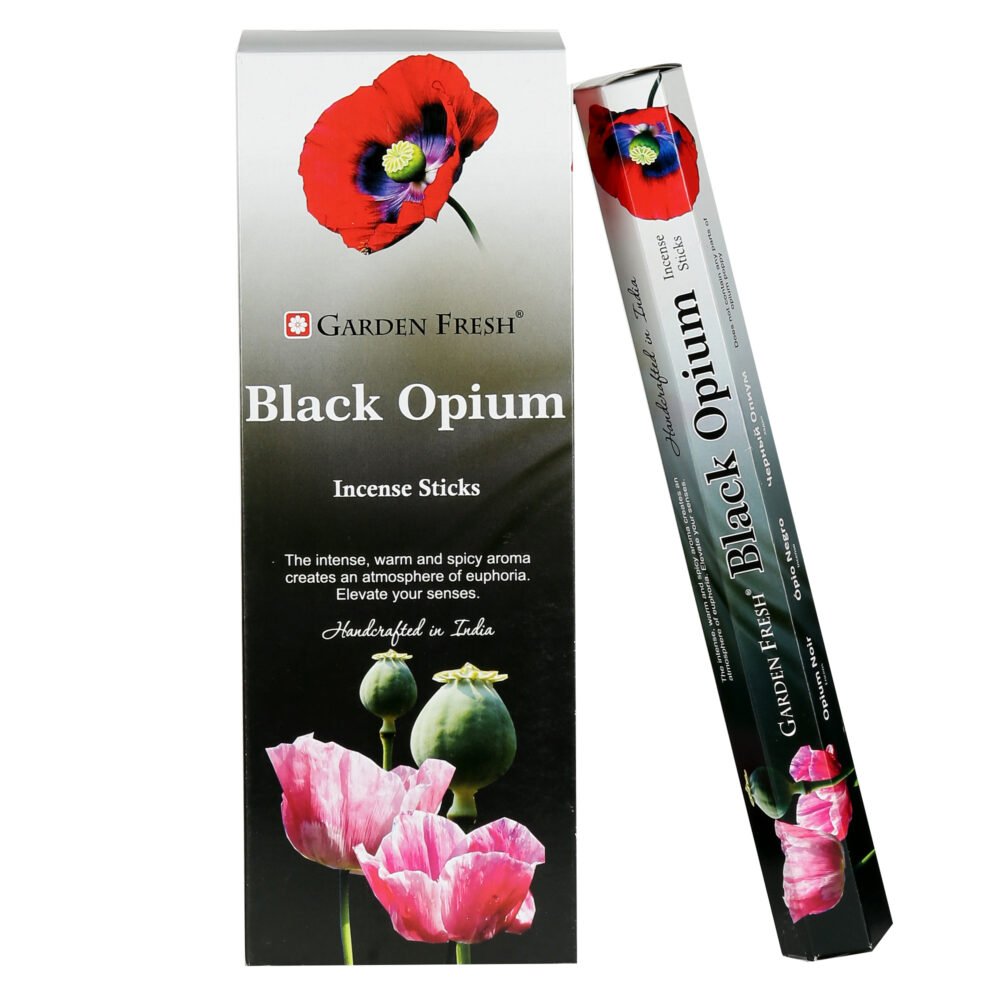 Garden Fresh Black Opium Incense Sticks