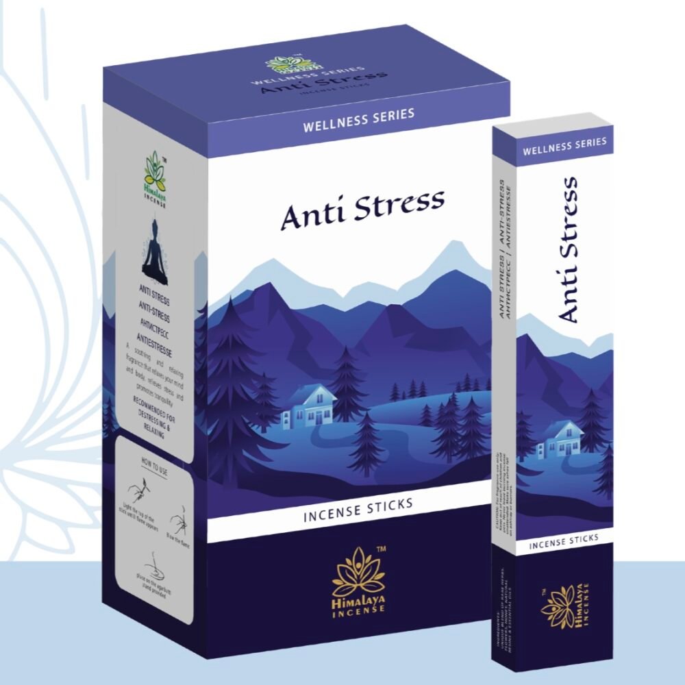Himalaya Anti Stress Incense Sticks 15gm ( Made From Essential Oils )