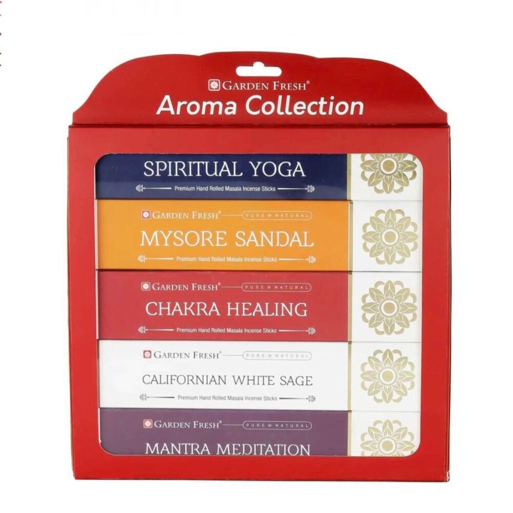 Garden Fresh Collection set Incense Sticks 15gm x 5 Packs