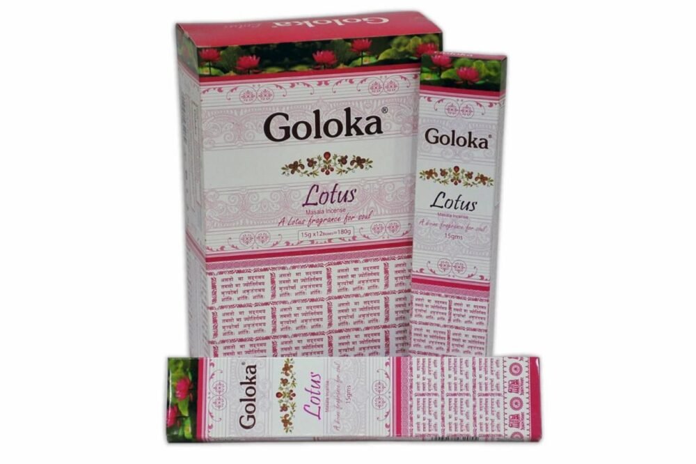 Goloka Lotus Incense Sticks 15gm