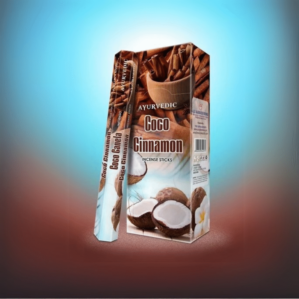 Ayurvedic Coco Cinnamon Incense Sticks