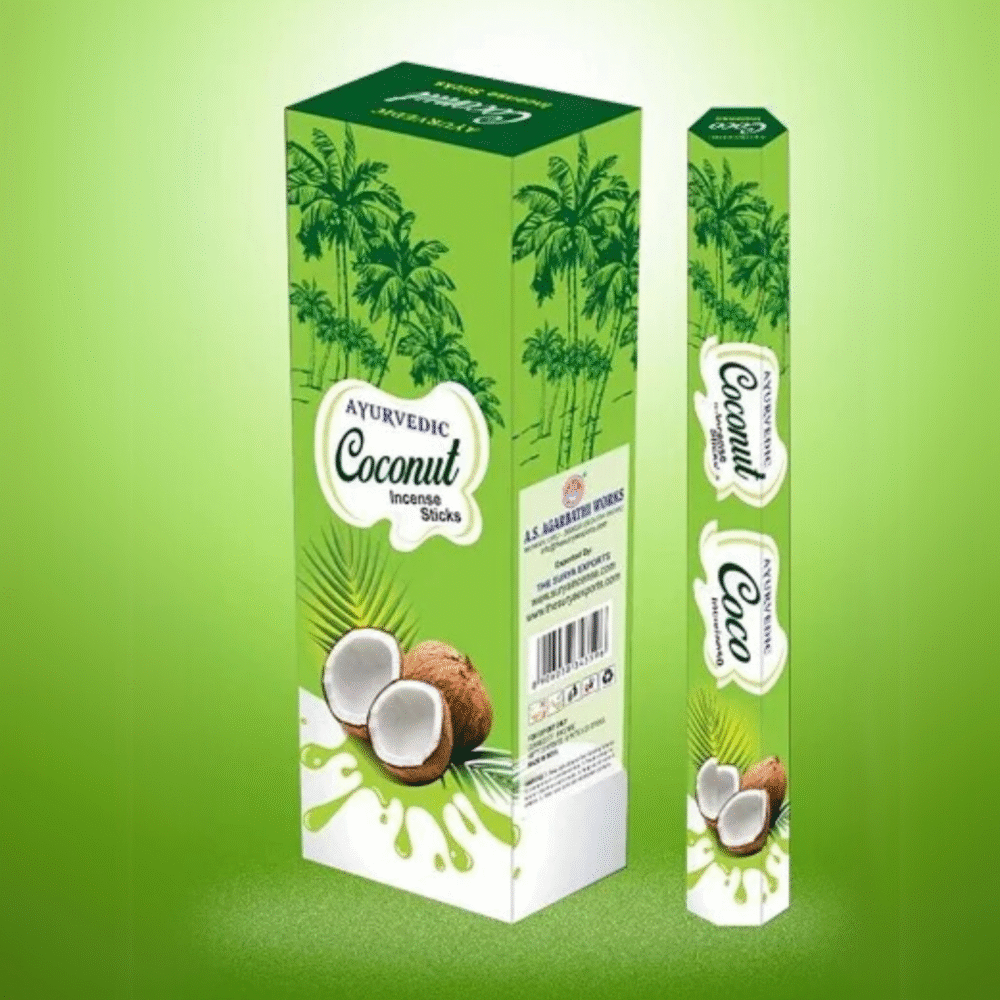 Ayurvedic Coconut Incense Sticks