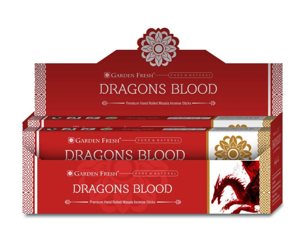 Garden Fresh Dragon's Blood Incense Sticks 15gm
