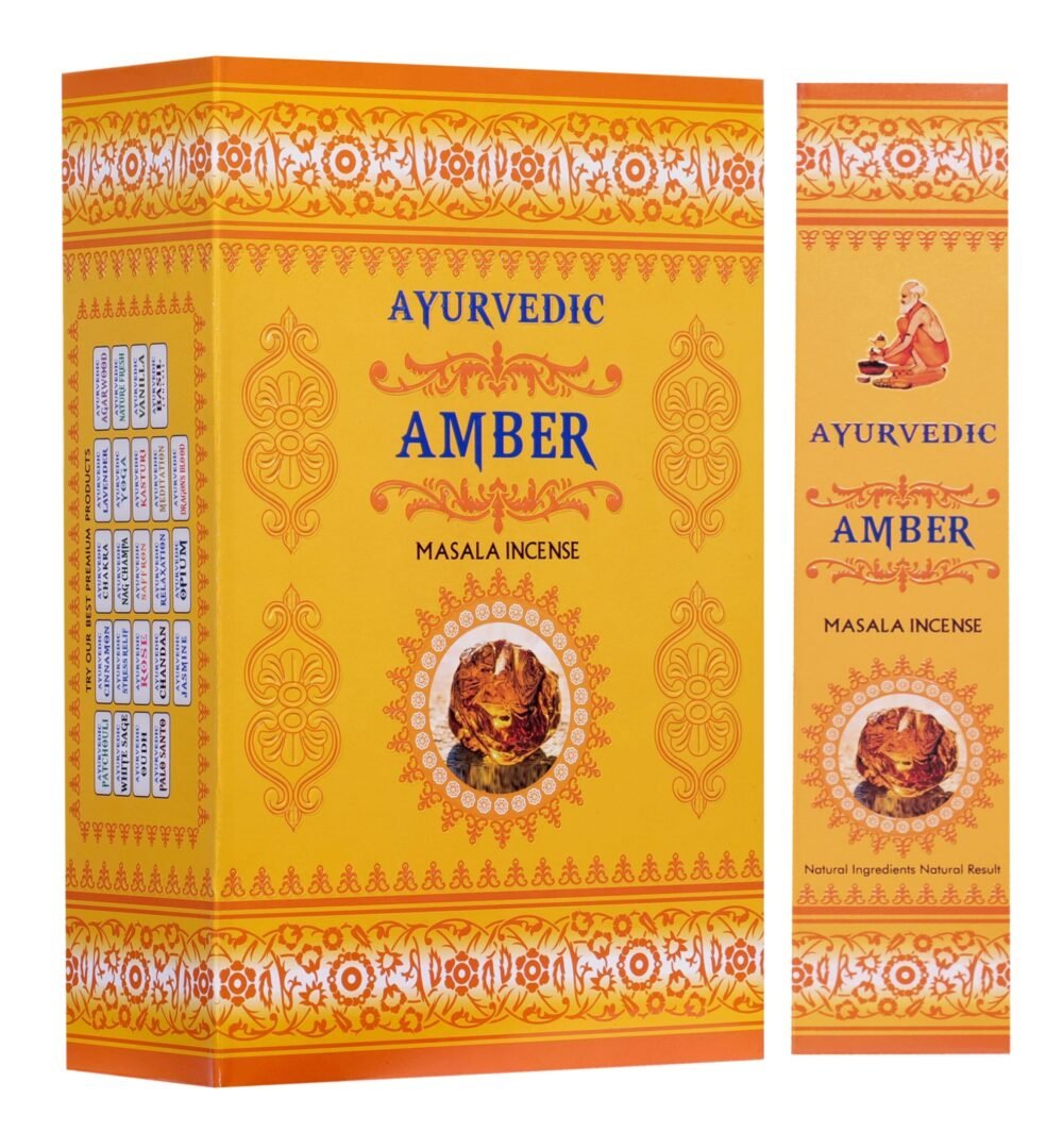 Ayurvedic Amber Masala Incense Sticks