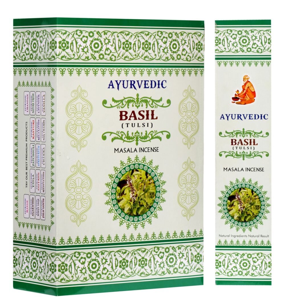 Ayurvedic Basil ( Tulsi ) Masala Incense Sticks
