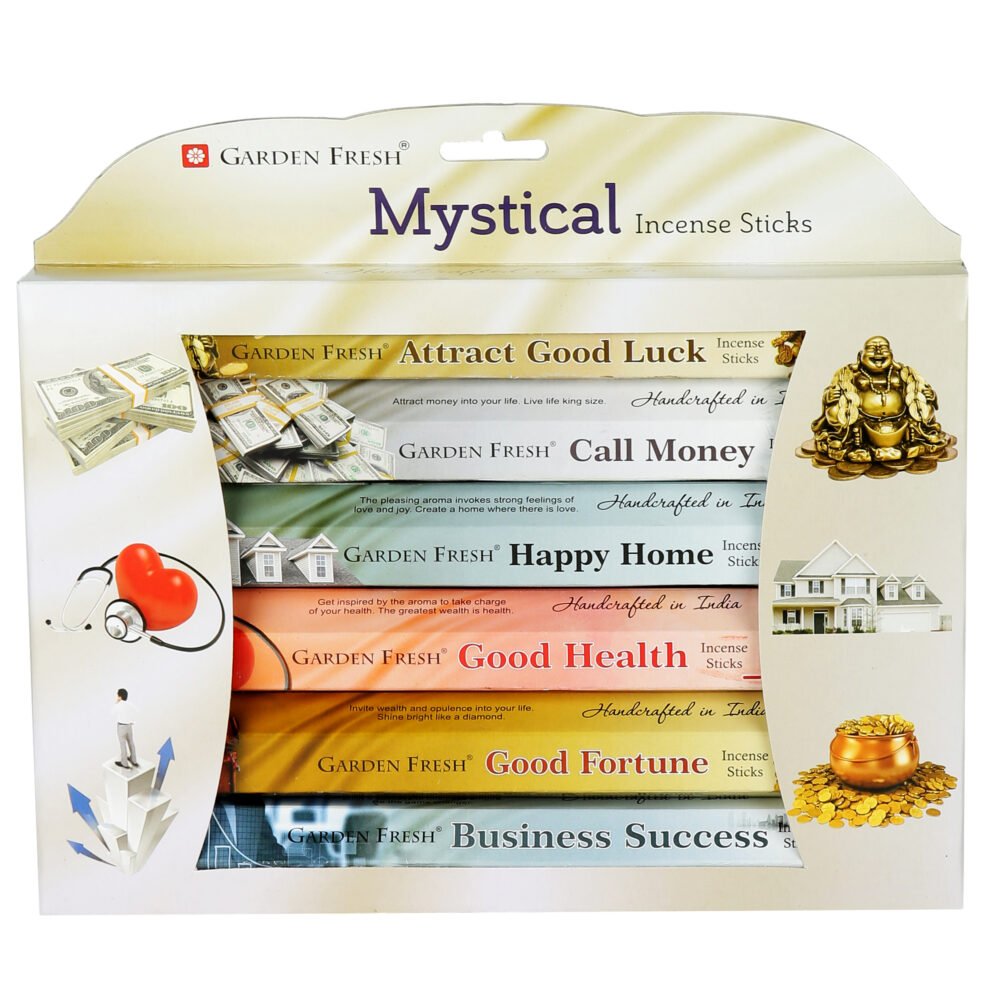Garden Fresh Mystical Hexa Collection Incense Sticks