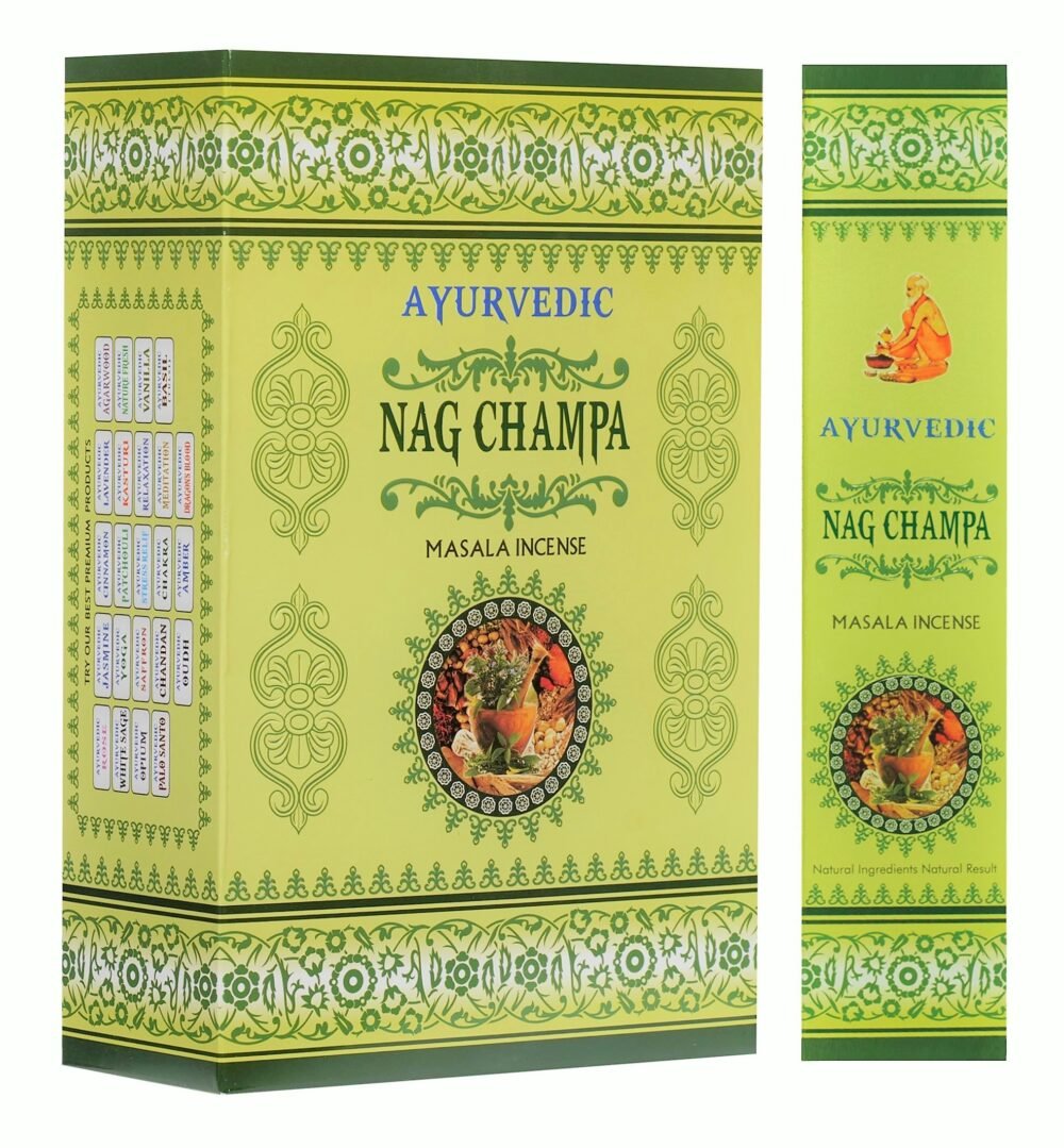Ayurvedic Nag Champa Masala Incense Sticks