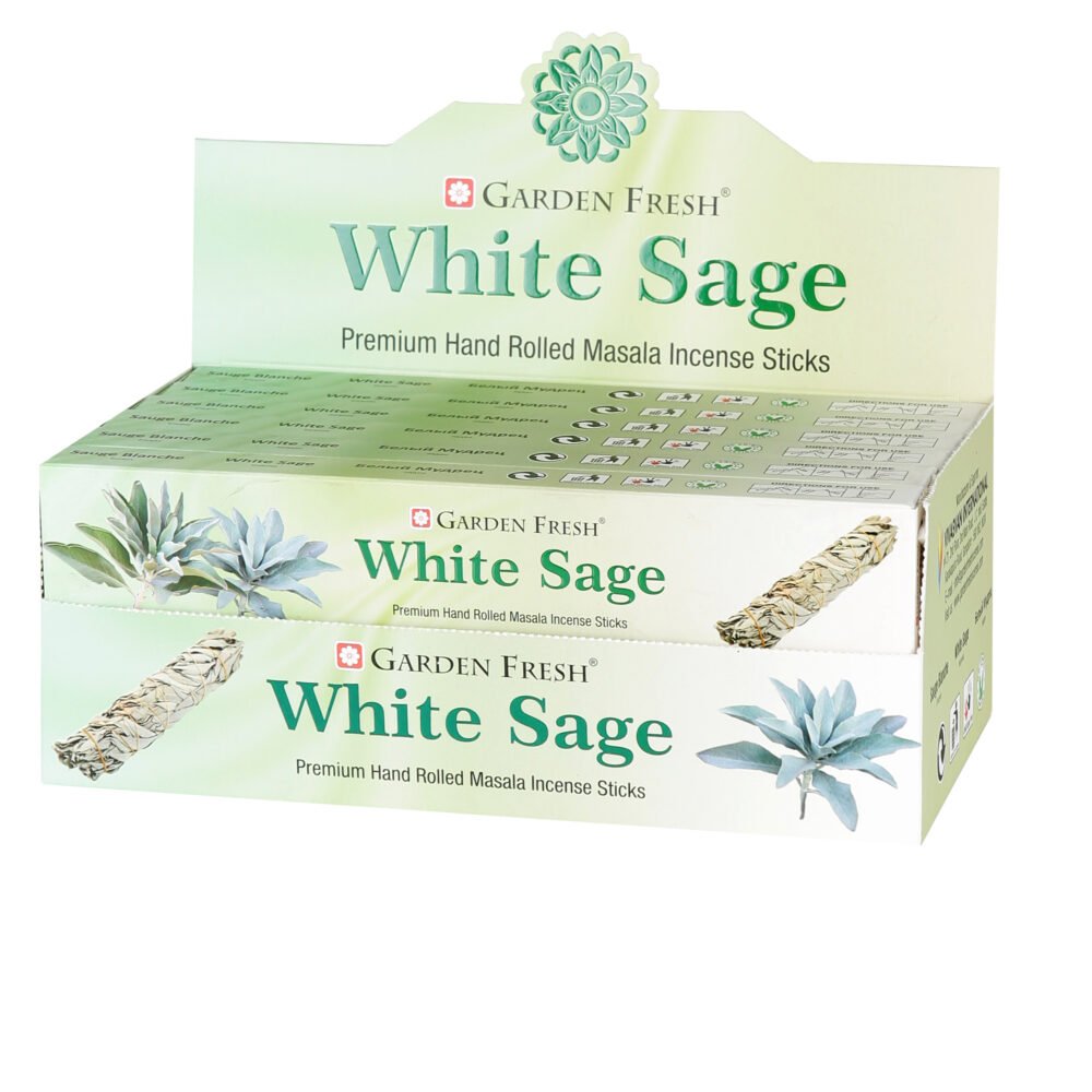 Garden Fresh White Sage Incense Sticks 15gm