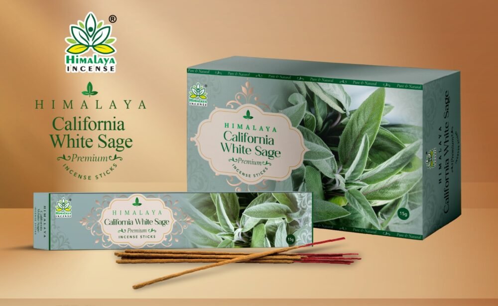 Himalaya Premium California White Sage 15Gm x 12 packs | Case Packing : 50 Dozen