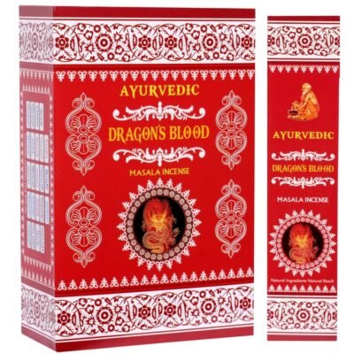 Ayurvedic Dragon's Blood Masala Incense Sticks