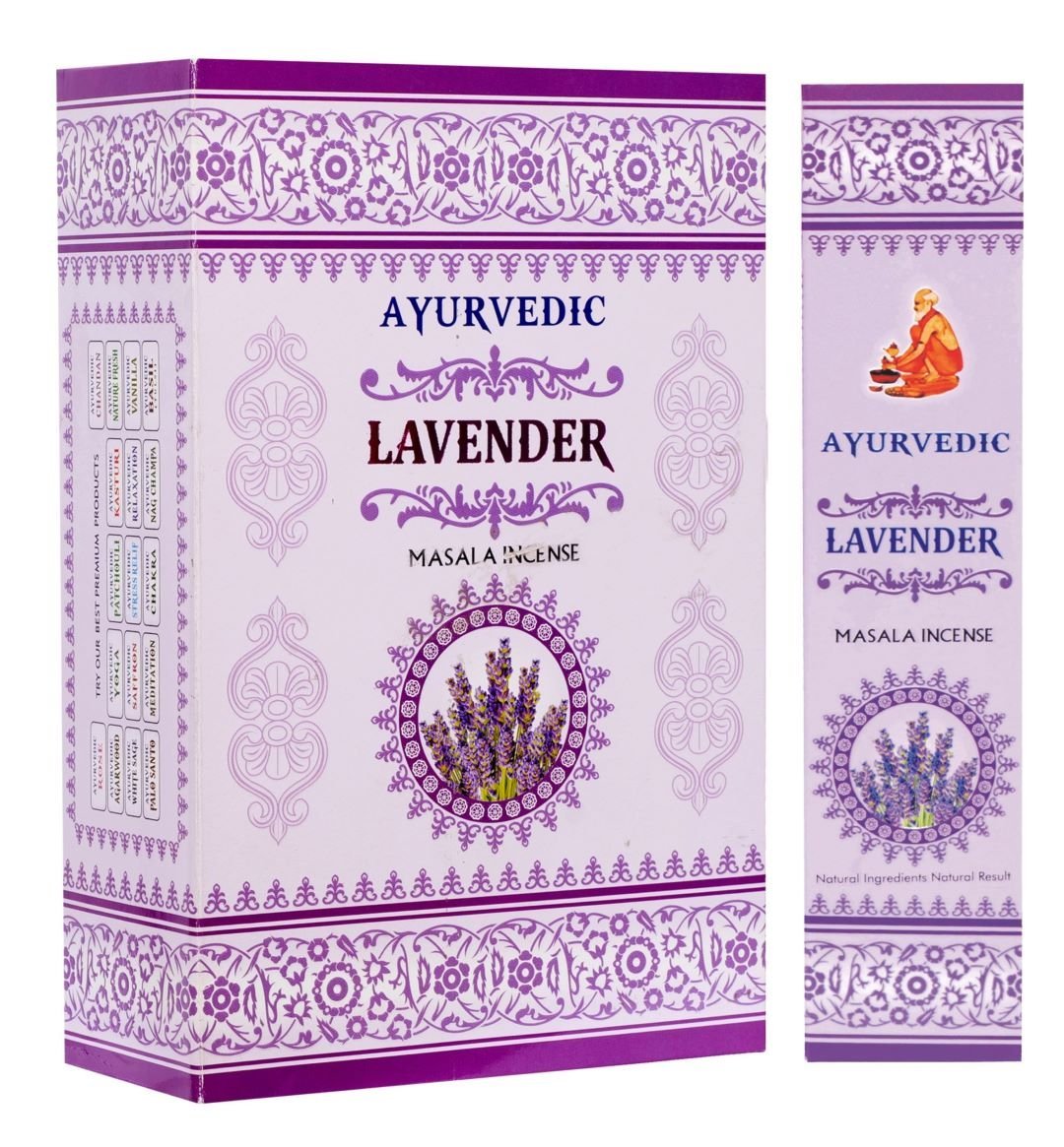 Ayurvedic Lavender Masala Incense Sticks