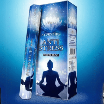 Ayurvedic Anti Stress 20 Sticks x 6 Packs | Case Packing : 50 Boxes