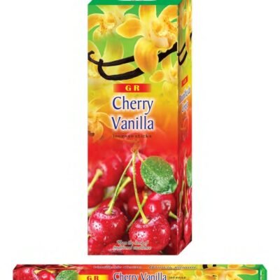 GR Cherry Vanilla Hexa 20 Sticks x 6 Packs | Case Packing : 50 Boxes