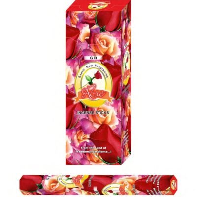 GR Rose Hexa 20 Sticks x 6 Packs | Case Packing : 50 Boxes