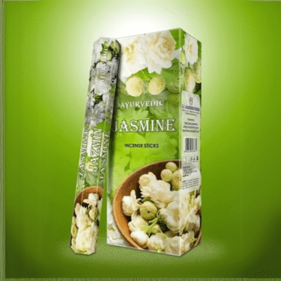 Ayurvedic Jasmine 20 Sticks x 6 Packs | Case Packing : 50 Boxes