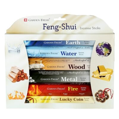 Garden Fresh Fengshui Hexa Collection 20 Sticks X 6 Packs | Case Packing 72 Boxes
