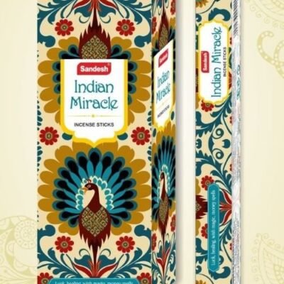 Sandesh Indian Miracle 20 Sticks x 6 Packs | Case Packing : 50 Boxes