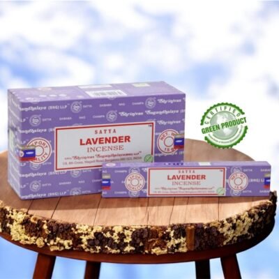 Satya Lavender Incense Sticks 15Gm x 12 Packs | Master Case: 50 Dozen