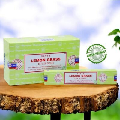 Satya Lemon Grass Incense Sticks 15Gm x 12 Packs | Master Case: 50 Dozen