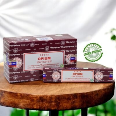 Satya Opium Incense Sticks 15Gm x 12 Packs | Master Case: 50 Dozen
