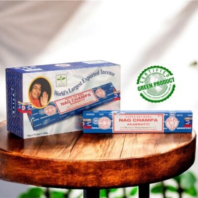 Satya Sai baba Nag Champa Incense Sticks 15Gm x 12 Packs | Master Case: 50 Dozen