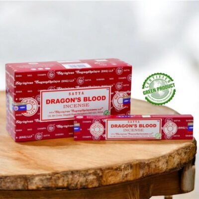 Satya Dragons Blood Incense Sticks 15Gm x 12 Packs | Master Case: 50 Dozen