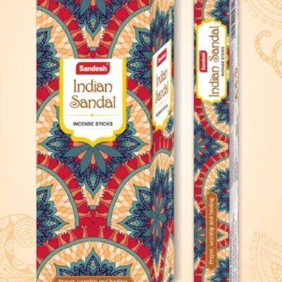 Sandesh Indian Sandal 20 Sticks x 6 Packs | Case Packing : 50 Boxes