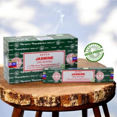 Satya Jasmine Incense Sticks 15Gm x 12 Packs | Master Case: 50 Dozen