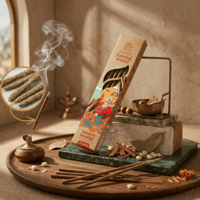 Himalaya Indian Sandalwood Smudge Incense Sticks